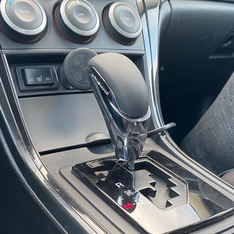 Knob Leather Gear Shift Head for Mazda 3 2006 2007 2008 2010 2011 2012 year Lever Shifter Stick Car Accessories_voghion.com