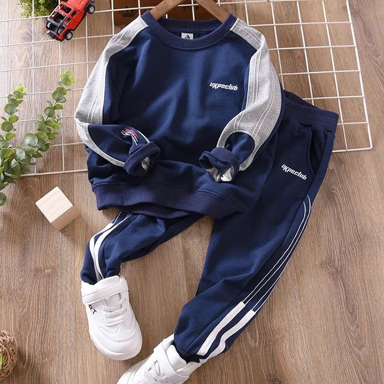 Costume 2023 Nouveau Mid Size Big Boy Bel Édition Coréenne Ensemble Deux Pièces De Sport Printemps Et Automne Pour Garçons_voghion.com