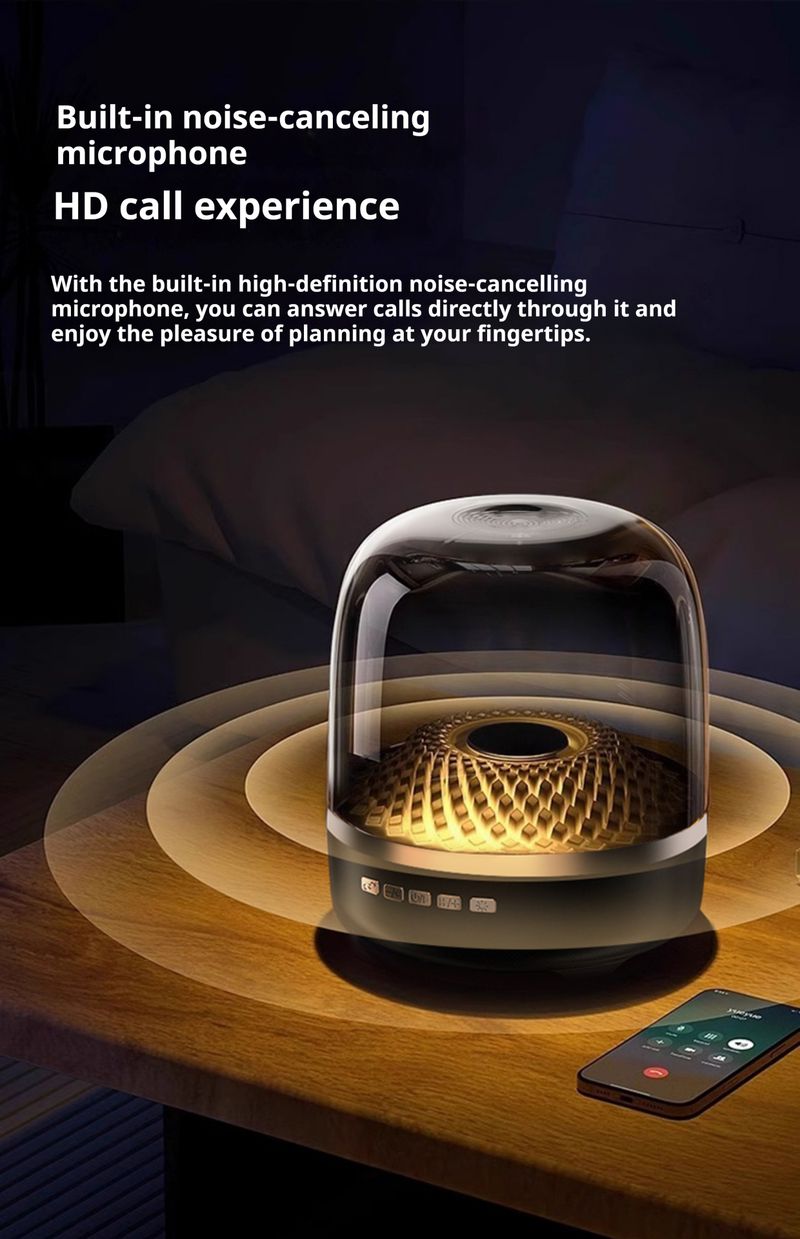 High Power Bass Sound Box 9D Surround Sound Column Harman-4th Full Screen Transparent Caixa De Som Bluetooth-Speaker TWS/TF_voghion.com
