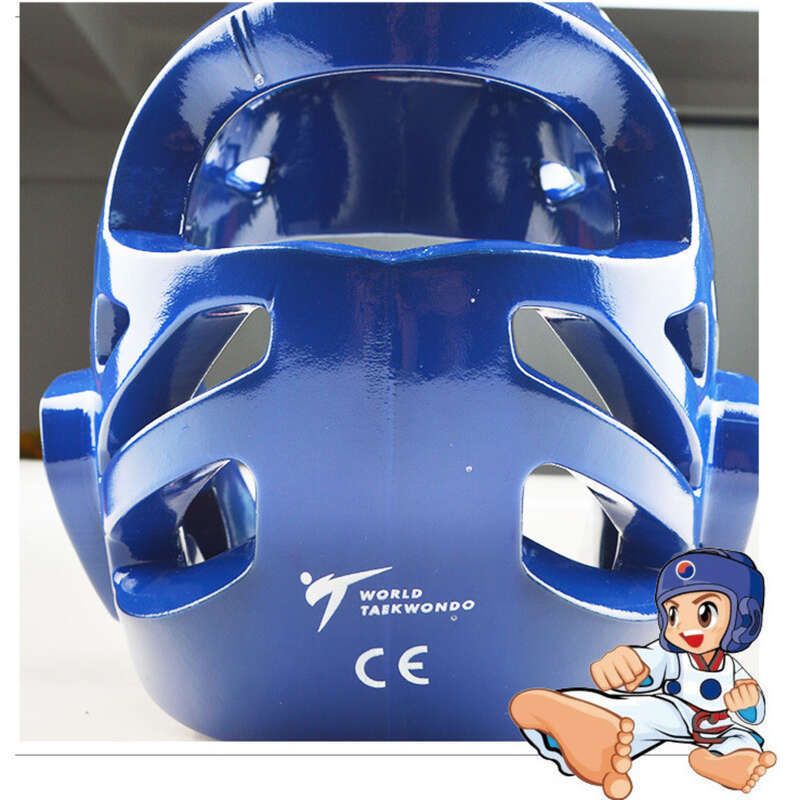 Nuovo caschetto da Taekwondo per bambini, protezione completa per Karate, con maschera, casco, protezione per la testa Sanda_voghion.com