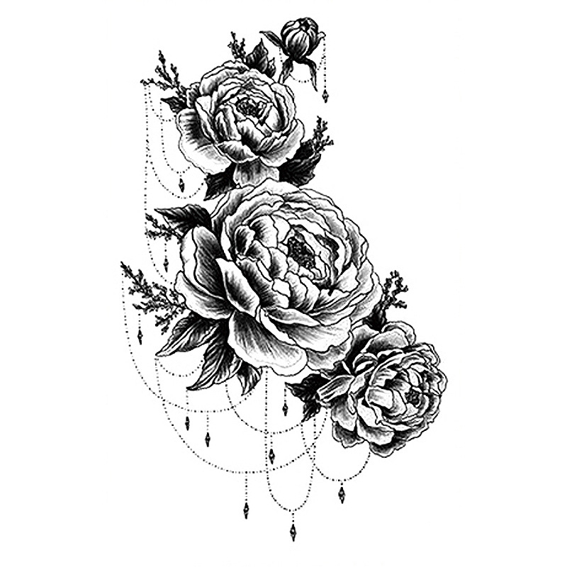 Tattoo Stickers Waterproof DIY Body Art Stickers Sketch East China 3D Tattoo Stickers Temporary Tattoo Fake Ta_voghion.com