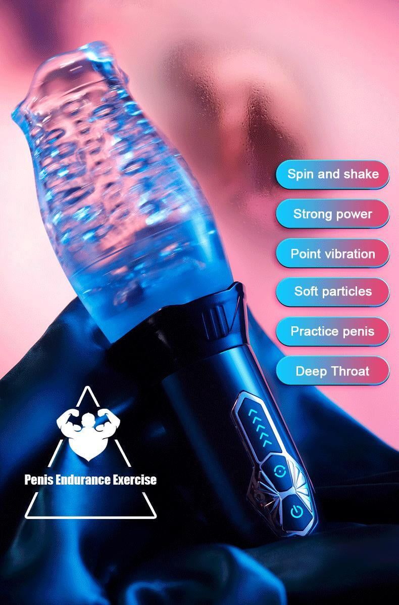 TLUDA Automatischer männlicher Masturbator Stroker Männer Sexspielzeug Schwarz_voghion.com