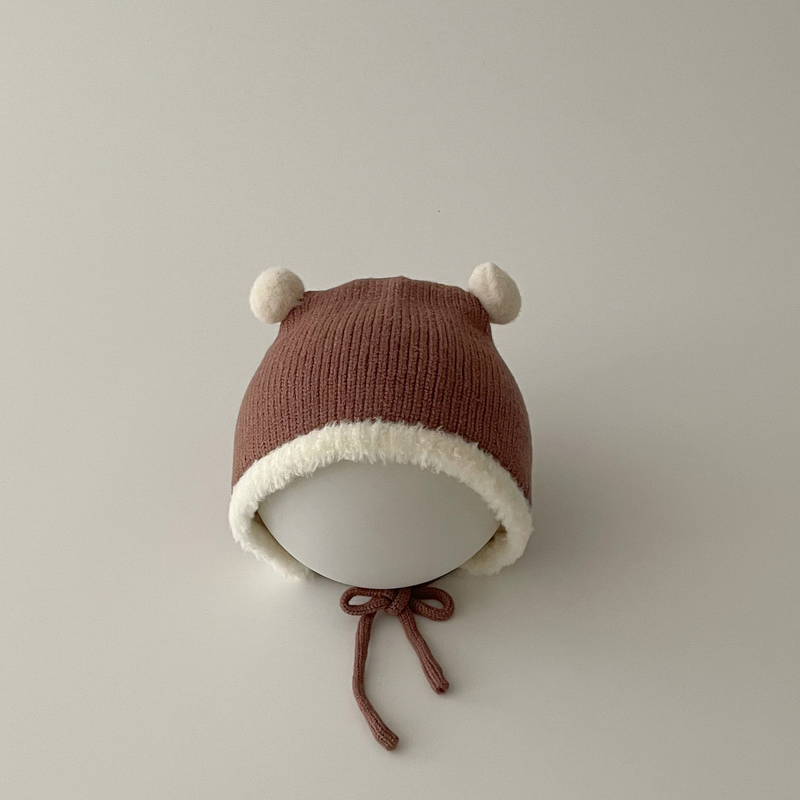 Cappelli per bambini Berretto invernale per bebè, carino, caldo, lavorato a maglia spessa_voghion.com