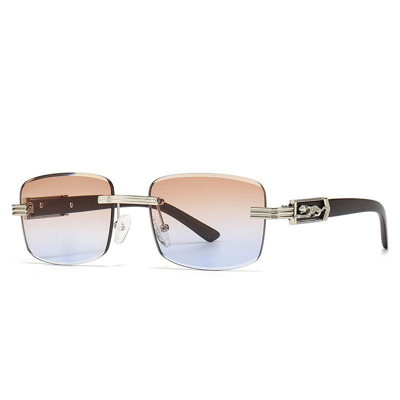 new modern retro square-frame sunglasses INS style street photography big-name sunglasses _voghion.com