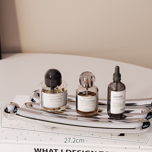 Modernes, einfaches Keramik-Art-Line-Ablagefach für den Schreibtisch, Ornamente für Wohnzimmer, Veranda, Eingang, Schlüsselablage, Schmuckablage, weiblich_voghion.com