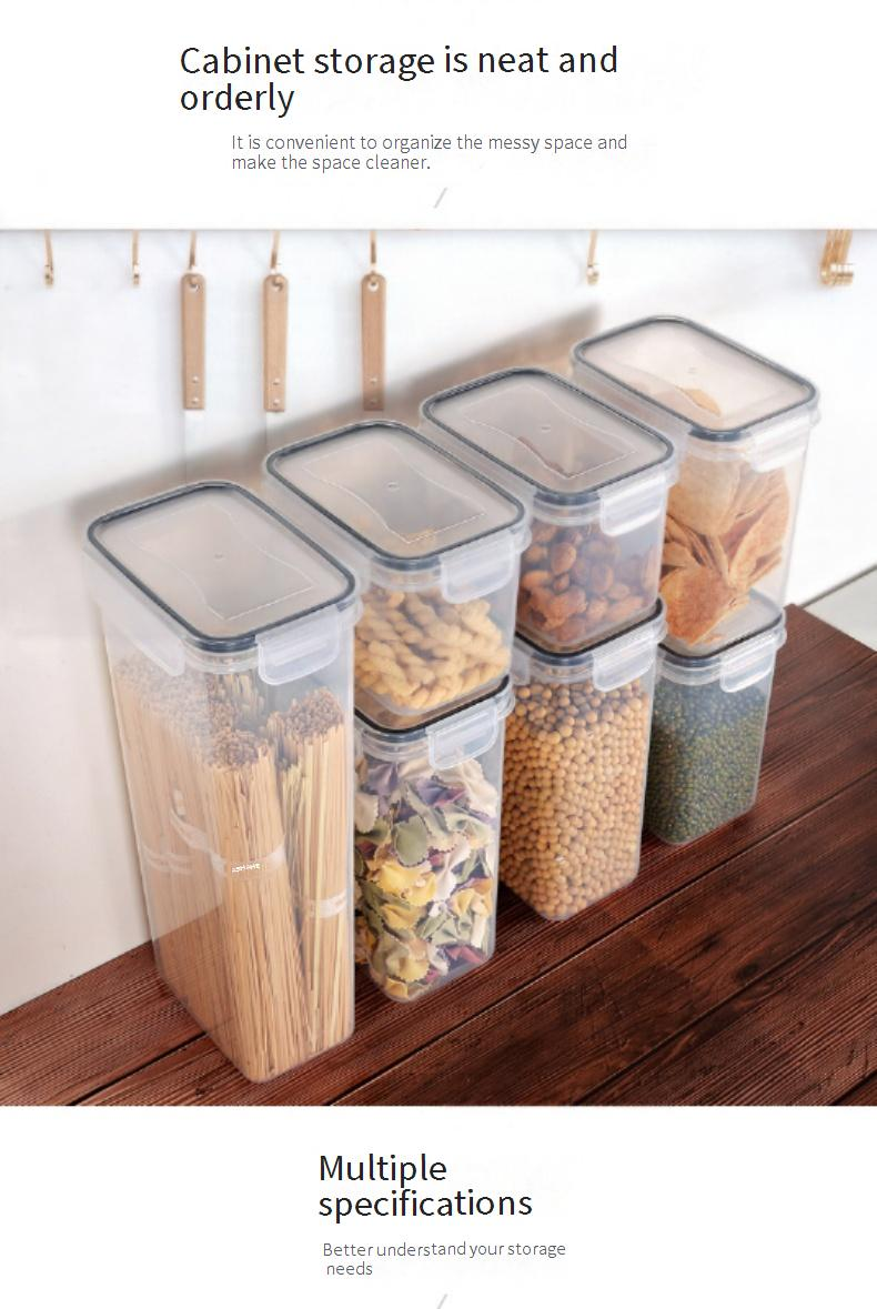 36-Piece Premium Airtight Food Storage Container Set – 100% Virgin PP Plastic, Stackable Modular Design For Dry Goods, Spices & Baking Ingredients_voghion.com