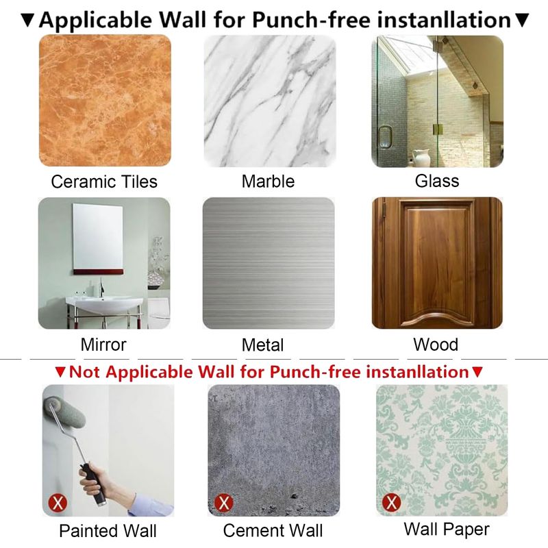 An der Wand montierter Wäscheständer, einziehbarer Wäscheständer, platzsparender Schrank-Organizer aus Aluminium_voghion.com