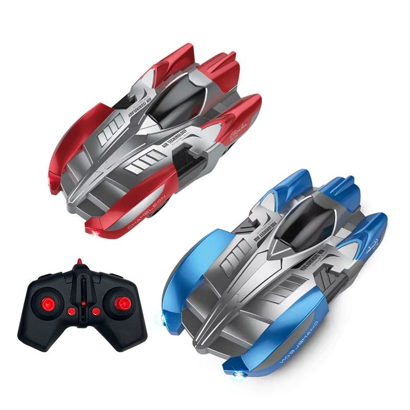 Mini voiture télécommandée à quatre roues, escalade murale, dérive, rotation à 360°, rechargeable_voghion.com