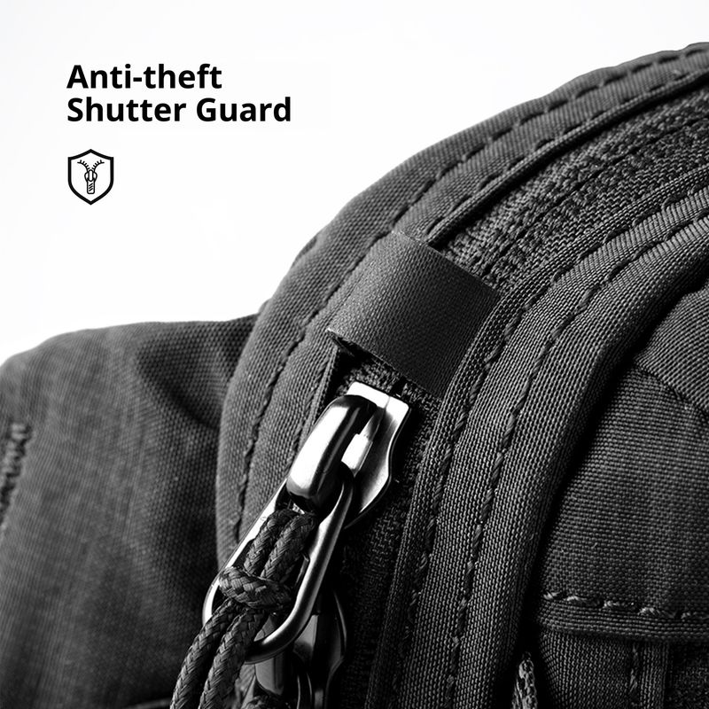 Herren-Umhängetasche, leichte Luxus-Schultertasche aus Nylon mit wasserabweisendem Design für den urbanen Streetstyle, wasserabweisende Brusttasche_voghion.com