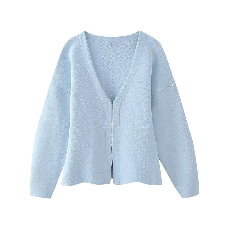 TAOP&ZA Nuovo completo da donna con scollo a V misto, top in maglia e minigonna a vita alta 5536160 36161_voghion.com