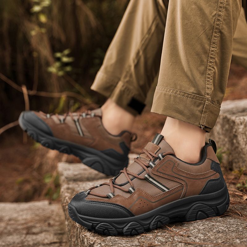 Neu Anti-spritzwasser Mid-top Warme Outdoor Wanderschuhe Wanderschuhe_voghion.com