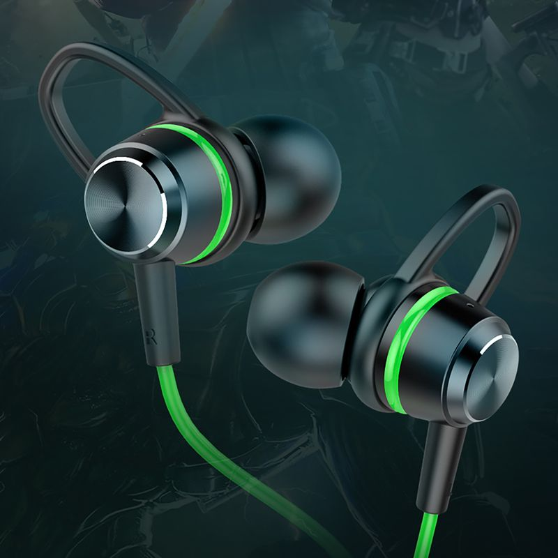 G26 Wired Earphone High Fidelity Noise Cancelling Lightweight 3.5mm Stereo Sports In-ear Gaming Earbud for Calling_voghion.com