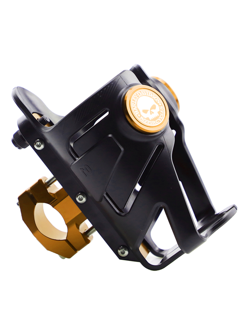Adecuado para modificación de motocicleta Harley, jaula de taza, protector de parachoques, soporte para botella de agua, accesorios_voghion.com
