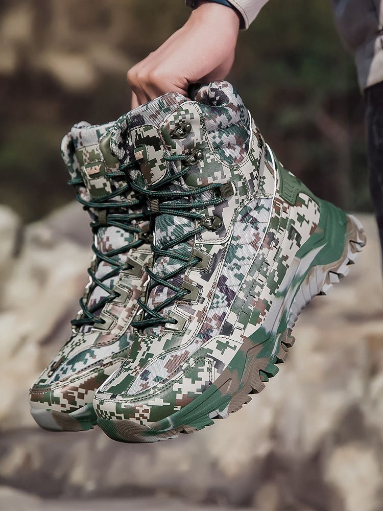 Scarponi da combattimento da uomo, scarponi da deserto, scarponi da trekking_voghion.com