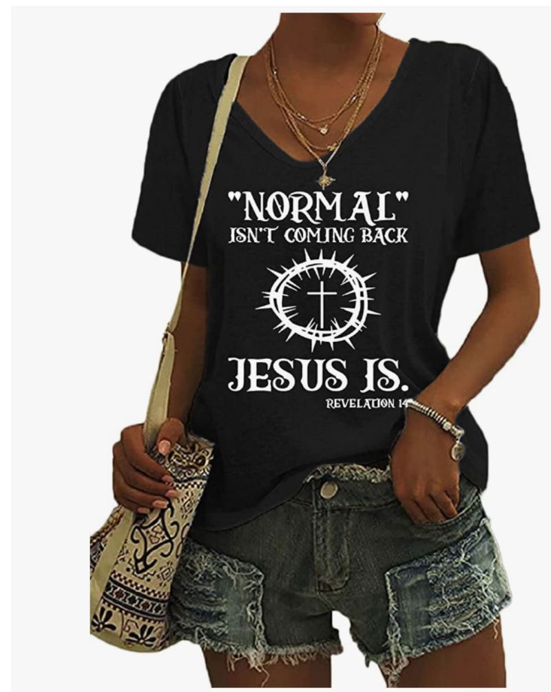 FM 2023 Summer Casual Short Sleeve 3D Printed Women's T-Shirt Fashion Rhinestone Loose Lazy Soft_voghion.com