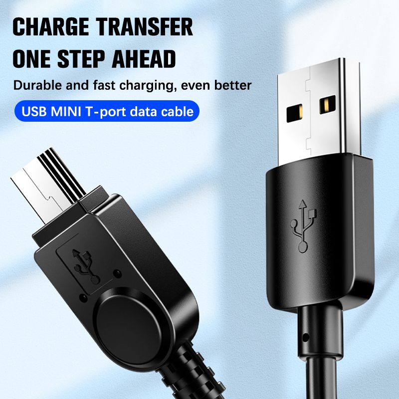 3M Mini To USB Fast Data Charger Cable For MP3 MP4 Player Car DVR GPS Digital Camera HDD_voghion.com
