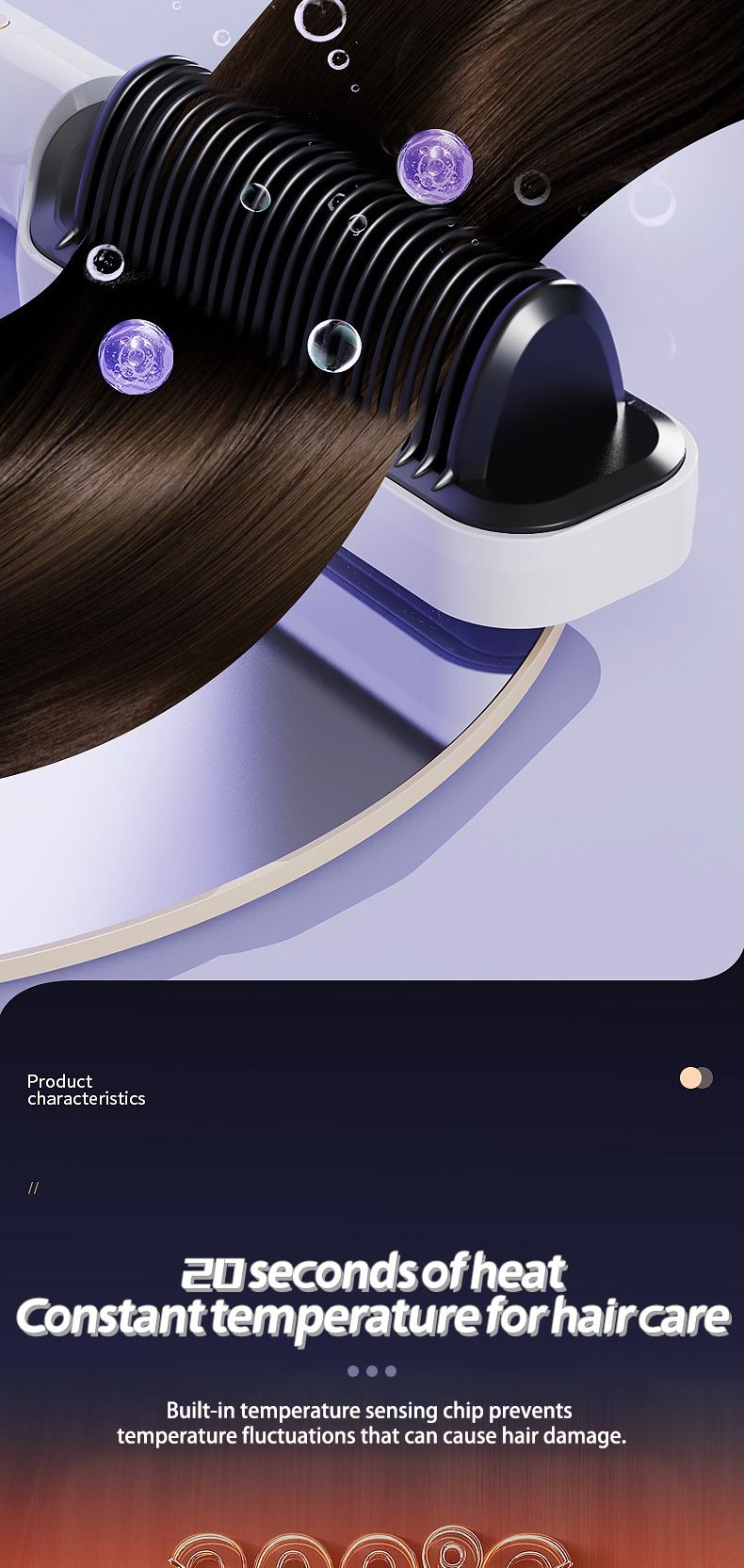 New Direct Negative Ion Straightener Does Not Hurt Hair, Lazy People, Straight and Dual purpose Clipper Electric Curling_voghion.com