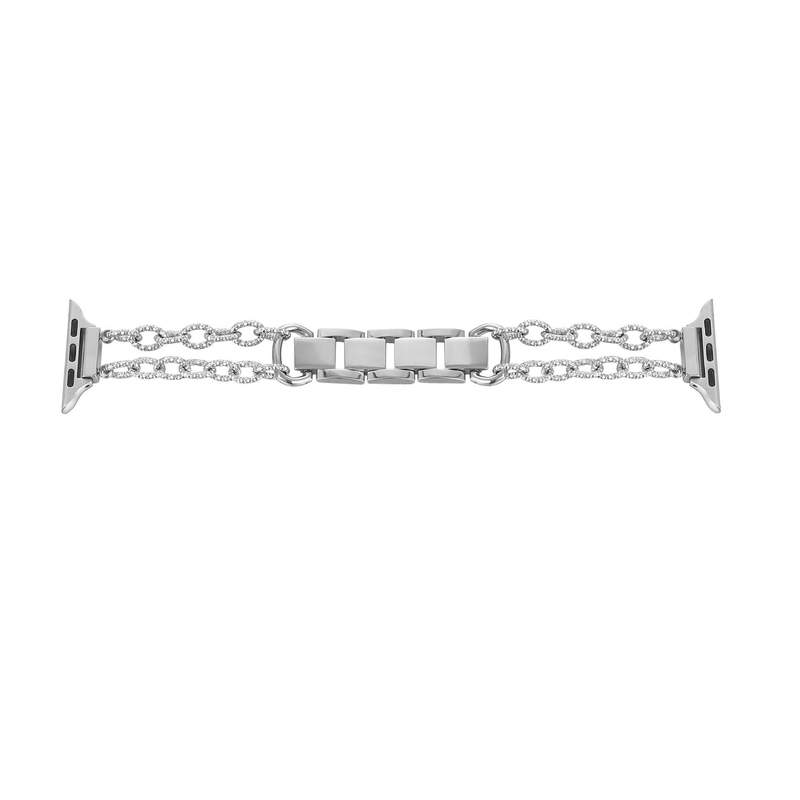 Per Apple Watch Apple Watch Band Nuovo cinturino in acciaio inossidabile Apple Cerchio a doppia fila in acciaio inossidabile_voghion.com