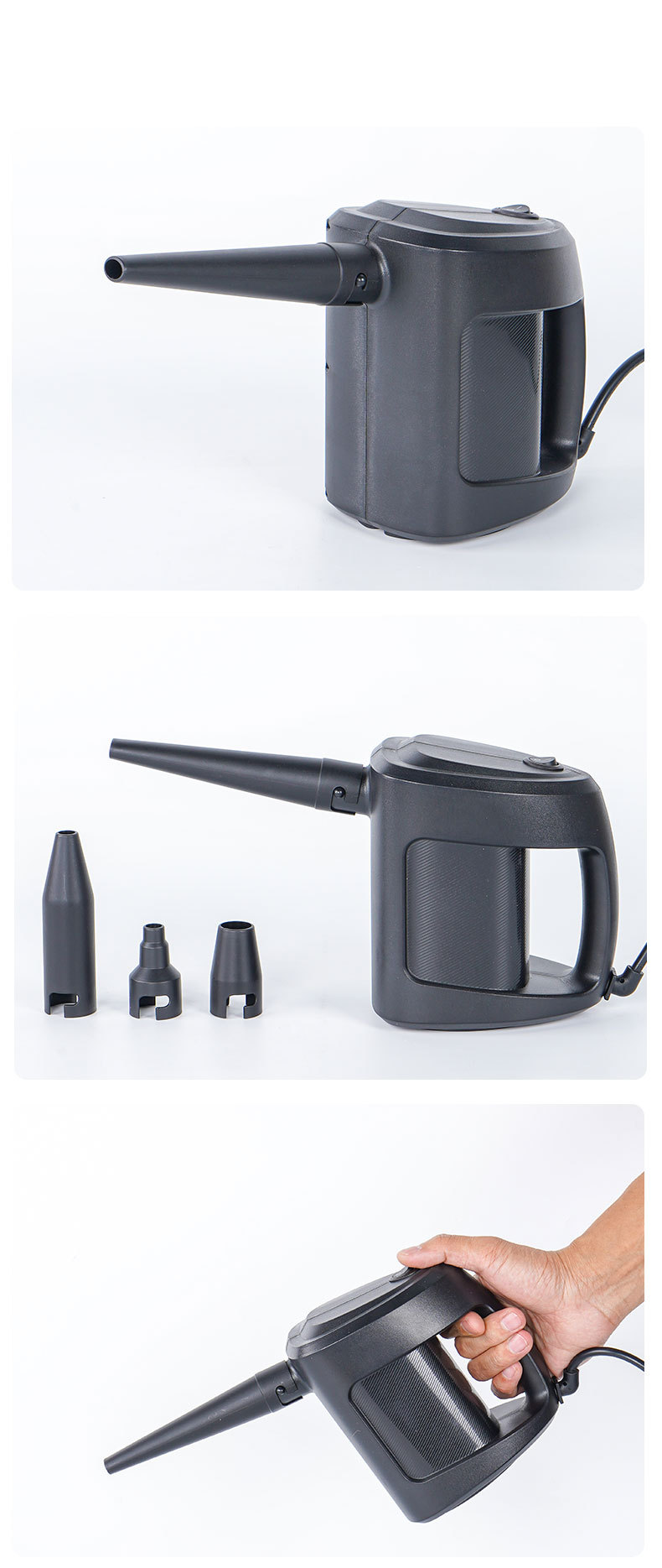 new high power hand held wired dust blower set to clean computer case portable car dust collector_voghion.com