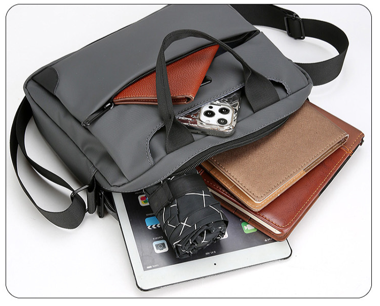 Heren Schoudertas Zakelijke Reistas Heren Tas Mode Crossbody Tote Bag Zakelijke Rugzak_voghion.com