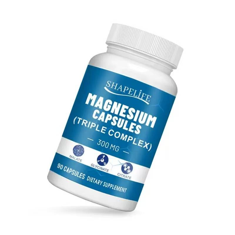 Capsule vegetale Shape Life Triple Magnesium Complex 300mg_voghion.com