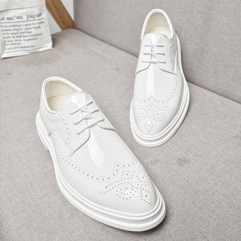 Men Shoes Mens Business Dress Retro Gentleman Formal Carved Brogue Formal Shoes Men High Quality Casual Shoes_voghion.com