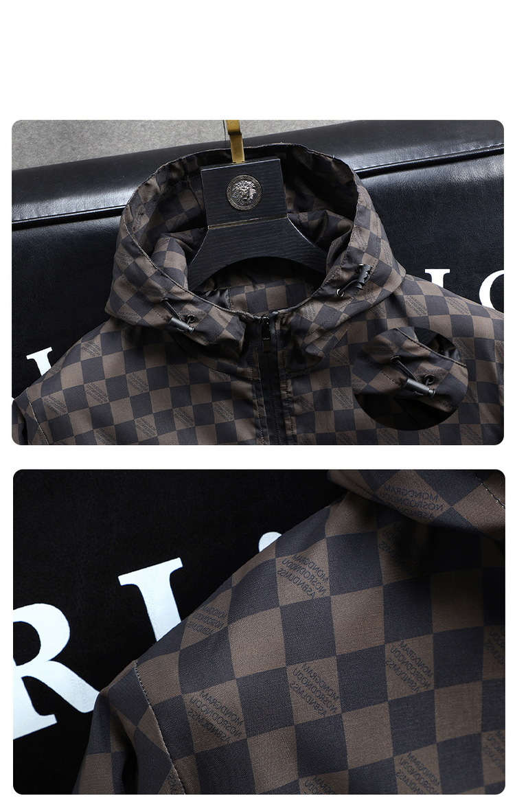 Men's Clothing Lightweight Hooded Jacket - Stylish Casual Windbreaker For Spring & Autumn, Sun Protection Outdoor Coat, Slim Fit Sporty Pullover_voghion.com