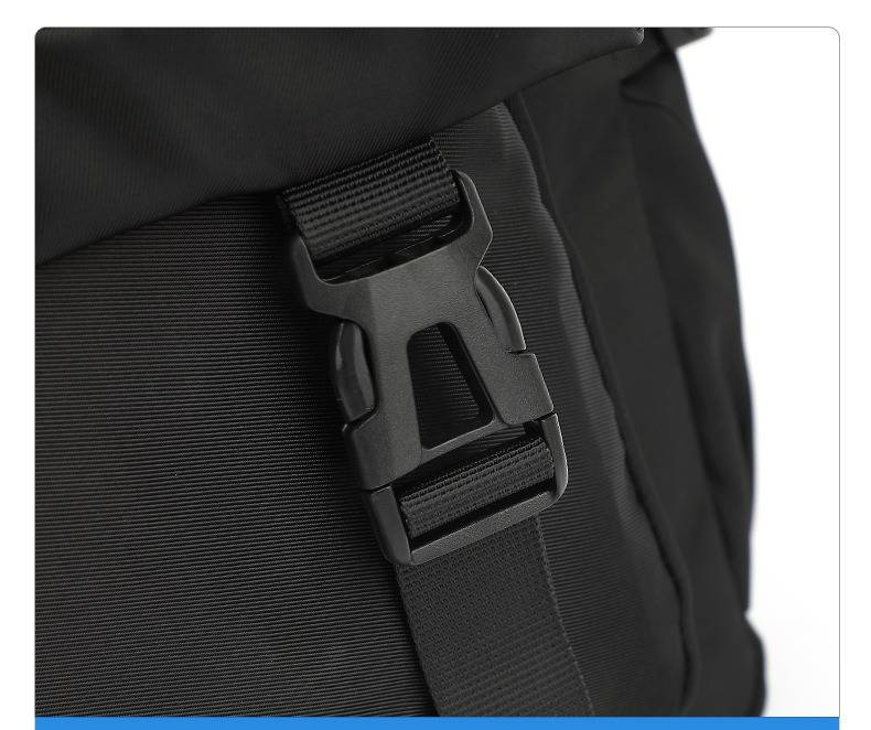 Unisex Backpack Waterproof Oxford Fabric Travel Bag With Laptop Compartment 15 Inch, Lightweight Durable For School College Work Commuting_voghion.com