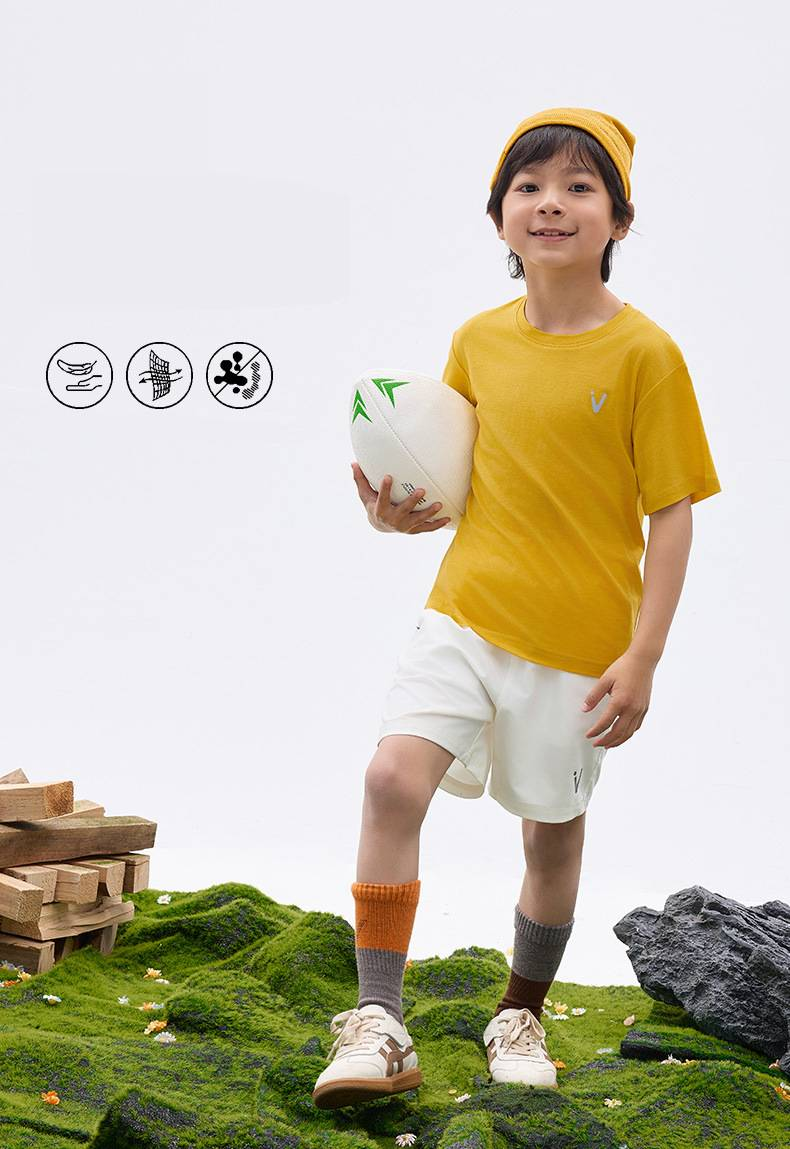 Magliette per bambini in misto lana Tencel, traspiranti, delicate sulla pelle, ad asciugatura rapida, per mamme e bambini - Maglietta estiva morbida e ad asciugatura rapida per bambini e bambine_voghion.com