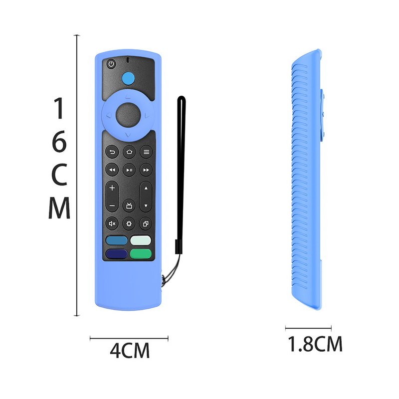 Protective Case Luminous Non-slip Soft Control Cover Silicone Protection Sleeve for Frie TV Alexa Voice Remote_voghion.com