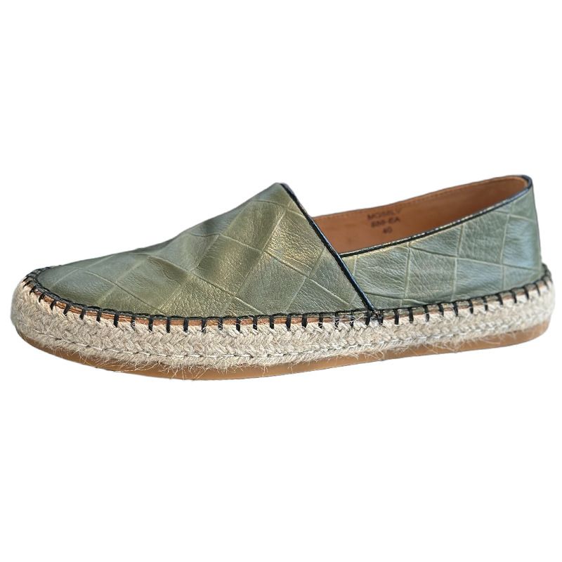 Men's Summer New One Foot Lazy 2025 Trendy Genuine Leather Fashionable Loafers Casual Board Shoes_voghion.com