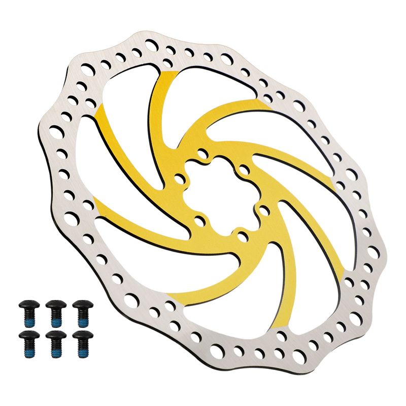 160 180 203MM R6 Series Brake RAMBOMIL Bicycle Color Disc 6 hole_voghion.com