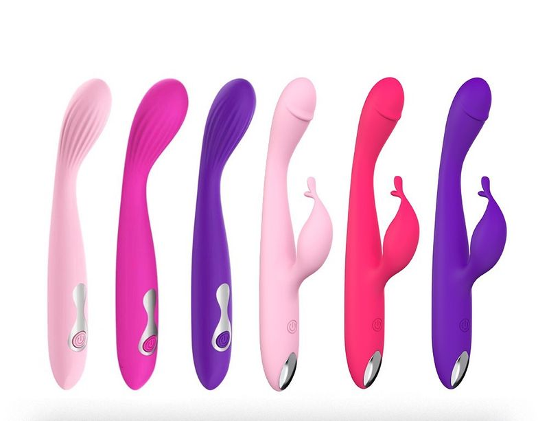 Vibromasseur de massage rechargeable Shirley pour femme, double point G, produits pour adultes_voghion.com