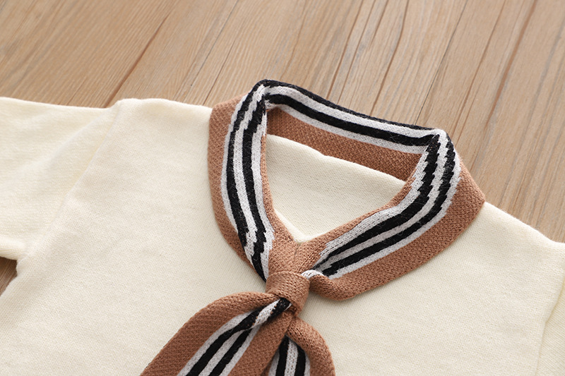 Mädchen-Pullover-Set, Mädchen-Schatz, Kinder-Preppy-Prinzessin-Frühlings-Zweiteiler-Set_voghion.com