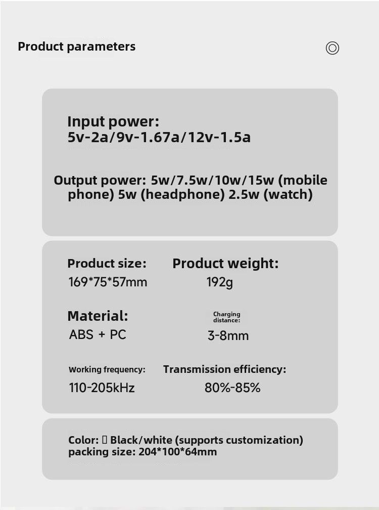 Silent Wireless Charger in Bedroom - for Samsung and iPhone iWatch AirPod, alarm clock settings, night lights, phone holder functions_voghion.com