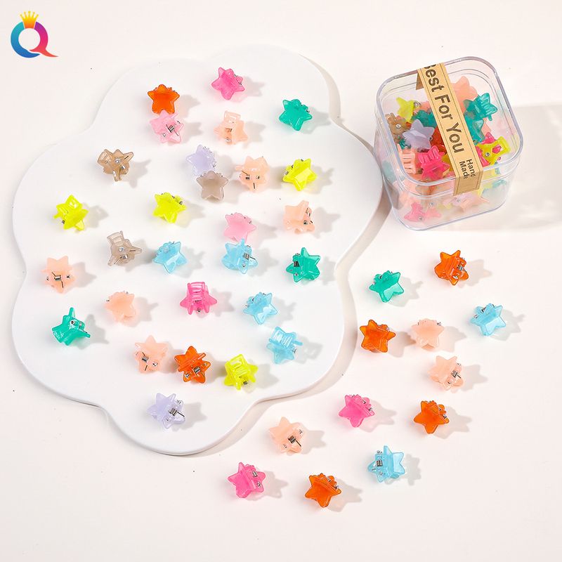 Unisex Κλιπ Μαλλιών σε Χρώμα Καραμέλας Μικρό Κουτί Κλιπ Χρωματιστή Πλεξούδα Μικρό Κλιπ Κλιπ Σπασμένες Φράντζες Κλιπ Κλιπ Κλιπ Κλιπ_voghion.com