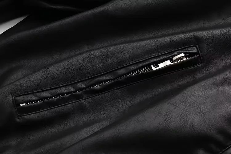 Damenbekleidung PU-Leder Streetwear Kurze Bomberjacke - Slim Fit Stehkragen Pilotenmantel für Männer & Frauen (Braun/Schwarz/Grau)_voghion.com