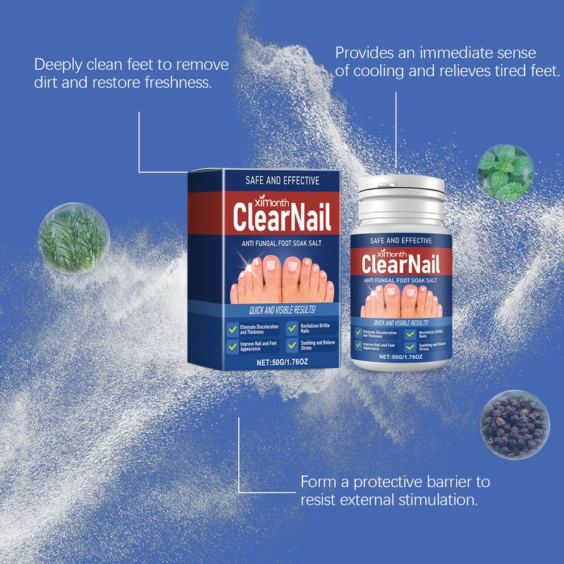 αλάτι Ximonth Cleaning Herbal Essence Ενυδατώνει την περιποίηση του δέρματος Πούδρα ποδιών μπάνιου_voghion.com