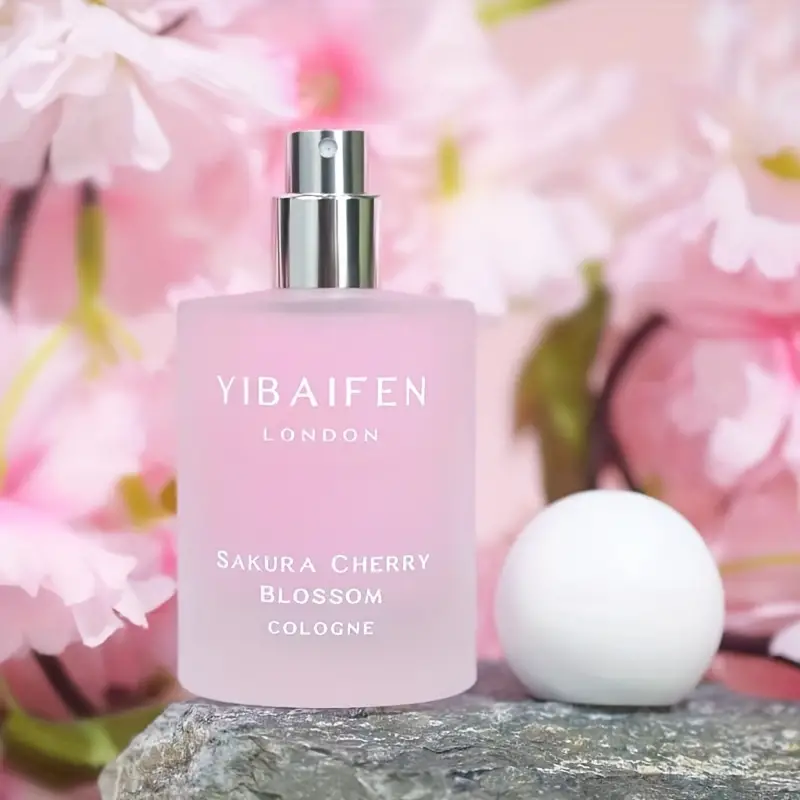 50ml Japanese Cherry Blossom Perfume For Women - Floral Fruity Eau De Toilette | Sakura & Peach Fragrance | Long-Lasting Date Night Scent_voghion.com