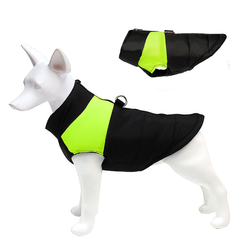 Autumn and winter thick warm cotton vest pet cat dog teddy medium and large dog clothes clothing supplies_voghion.com