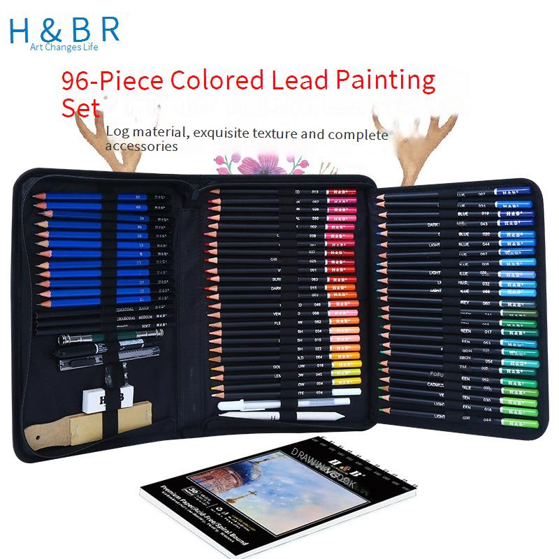 Professional Colored Pencil Set For Drawing & Sketching - Watercolor & Oil-Based Blendable Art Pencils - Perfect For Artists, Students & Hobbyists_voghion.com
