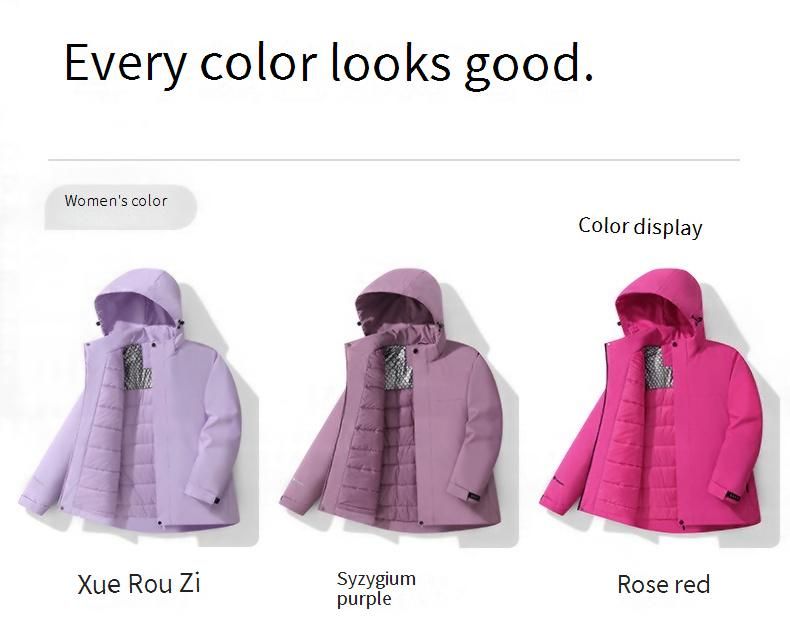 Unisex Winter Puffer Jacket – Waterproof & Windproof Coat With Detachable Hood & Multiple Pockets (M-5XL, 12 Colors For Urban & Outdoor)_voghion.com
