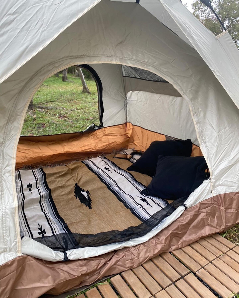 Tapete de acampamento ao ar livre estilo étnico japonês, tapete de piquenique, barraca, tapete de corredor, carpete_voghion.com