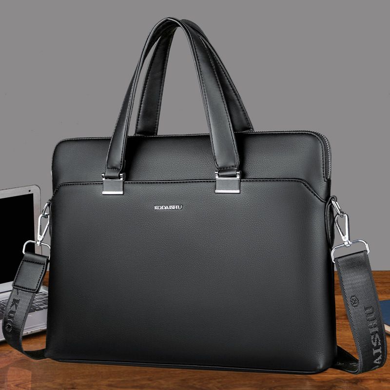 New Kangaroo Men's Handheld Crossbody Business Multifunctional Laptop Bag Direct Sale_voghion.com