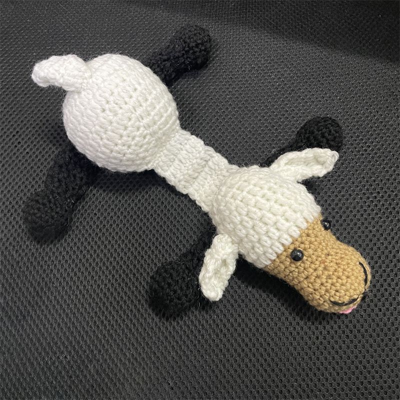 Nuovo fermaporta a forma di animaletto dei cartoni animati fatto a mano all'uncinetto, ornamento per porta_voghion.com