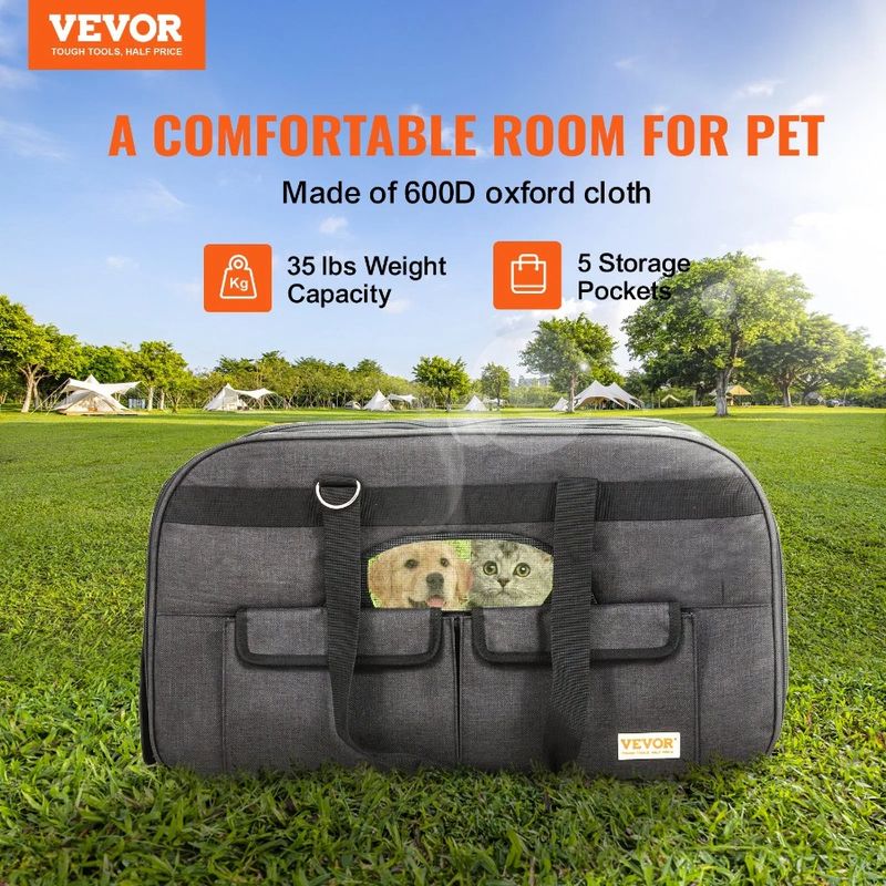 With Under Wheels For Telescopic Rolling And Handle Pets Shoulder Wheels, Carrier Carrier Dog Cat Strap, Carrier Pet With With_voghion.com