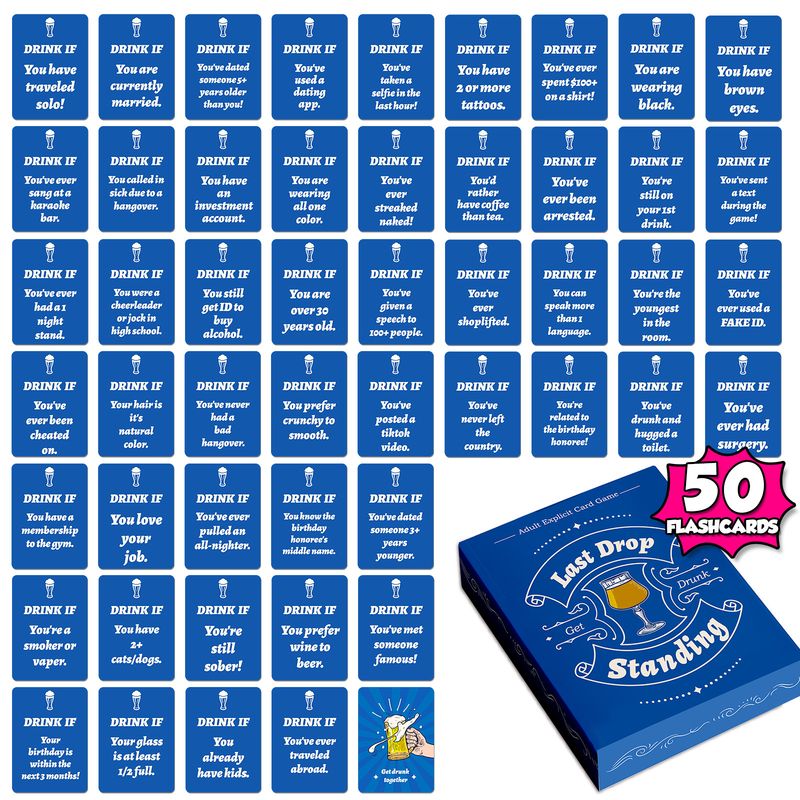 Puzzles & Games team dinner party group building warm-up game cards adult wine table game cards best seller_voghion.com