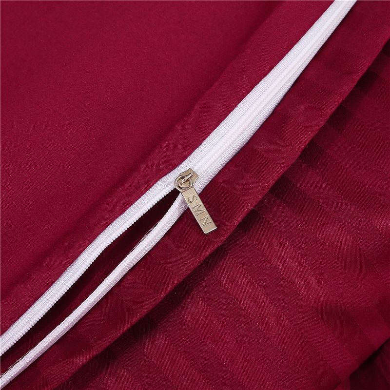 Jacquard-Satin-Bettbezug-Set, luxuriöse 3-teilige Bettwäsche, Kissenbezüge inklusive, knitterfrei, weich_voghion.com