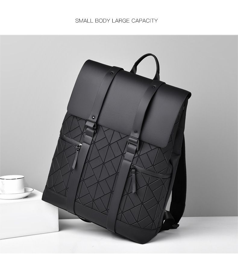 Neuer Diamant-Rucksack mit großer Kapazität, wasserdicht, für Herren, Pendler-Computertasche, modischer Rucksack, College-Tasche_voghion.com