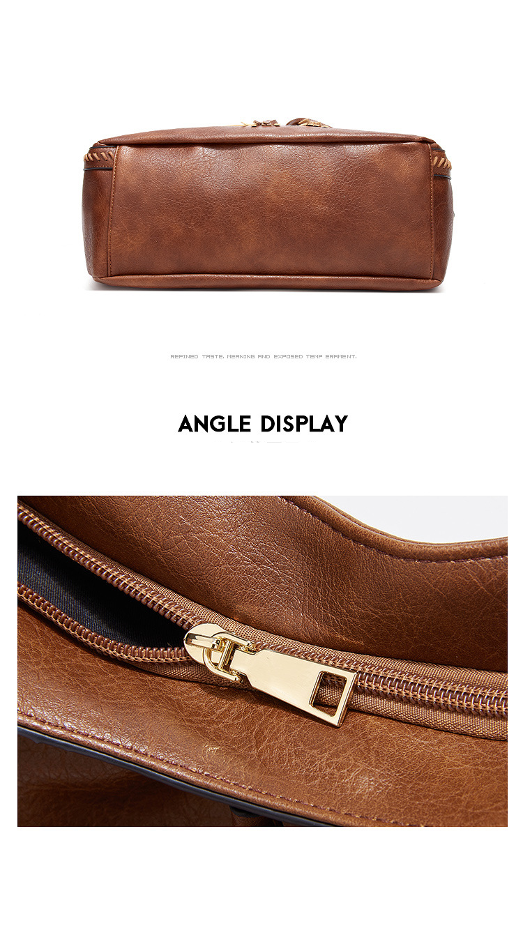 Vintage tas met kwastjes schoudertas emmer tas_voghion.com